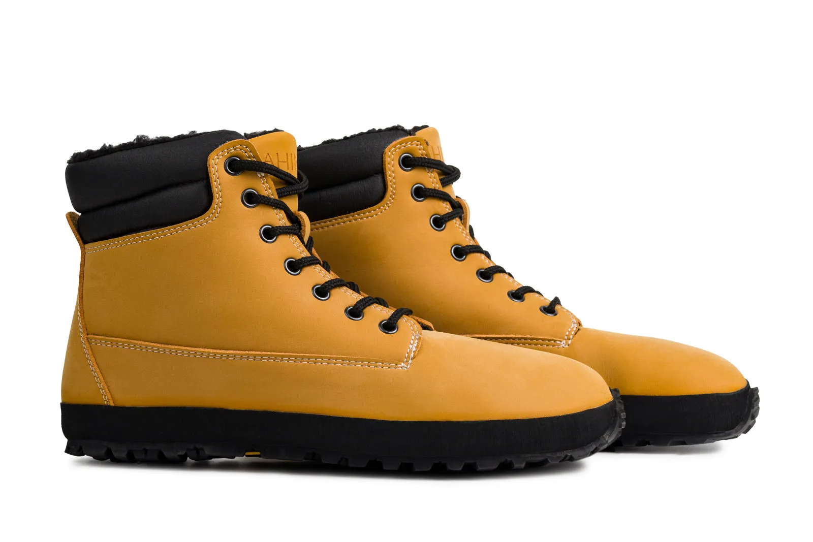 Men's Comfort winter boots Shuma Winter mustard nubuck