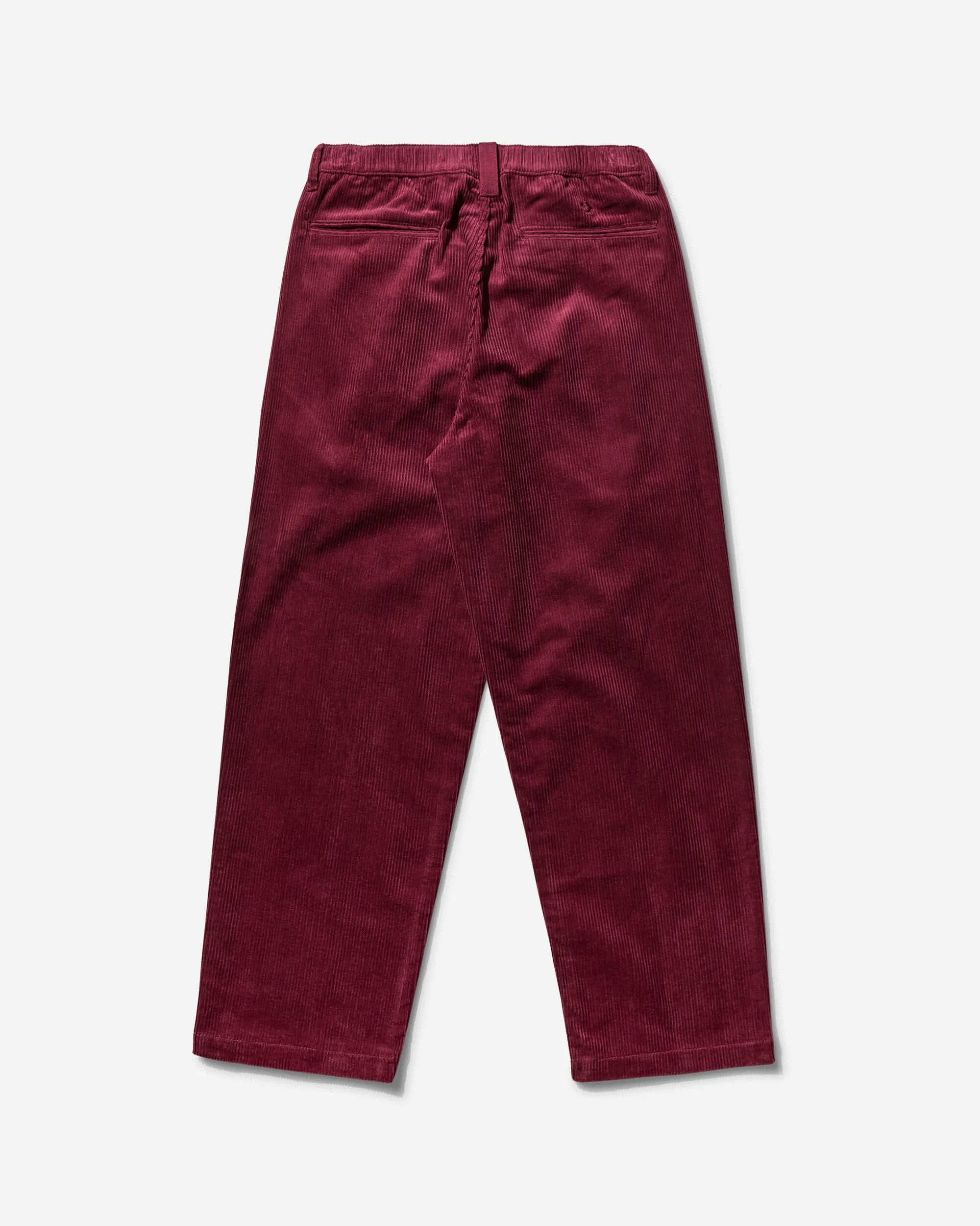 Men's IRAK NYC Corduroy Pants Dark Burgundy