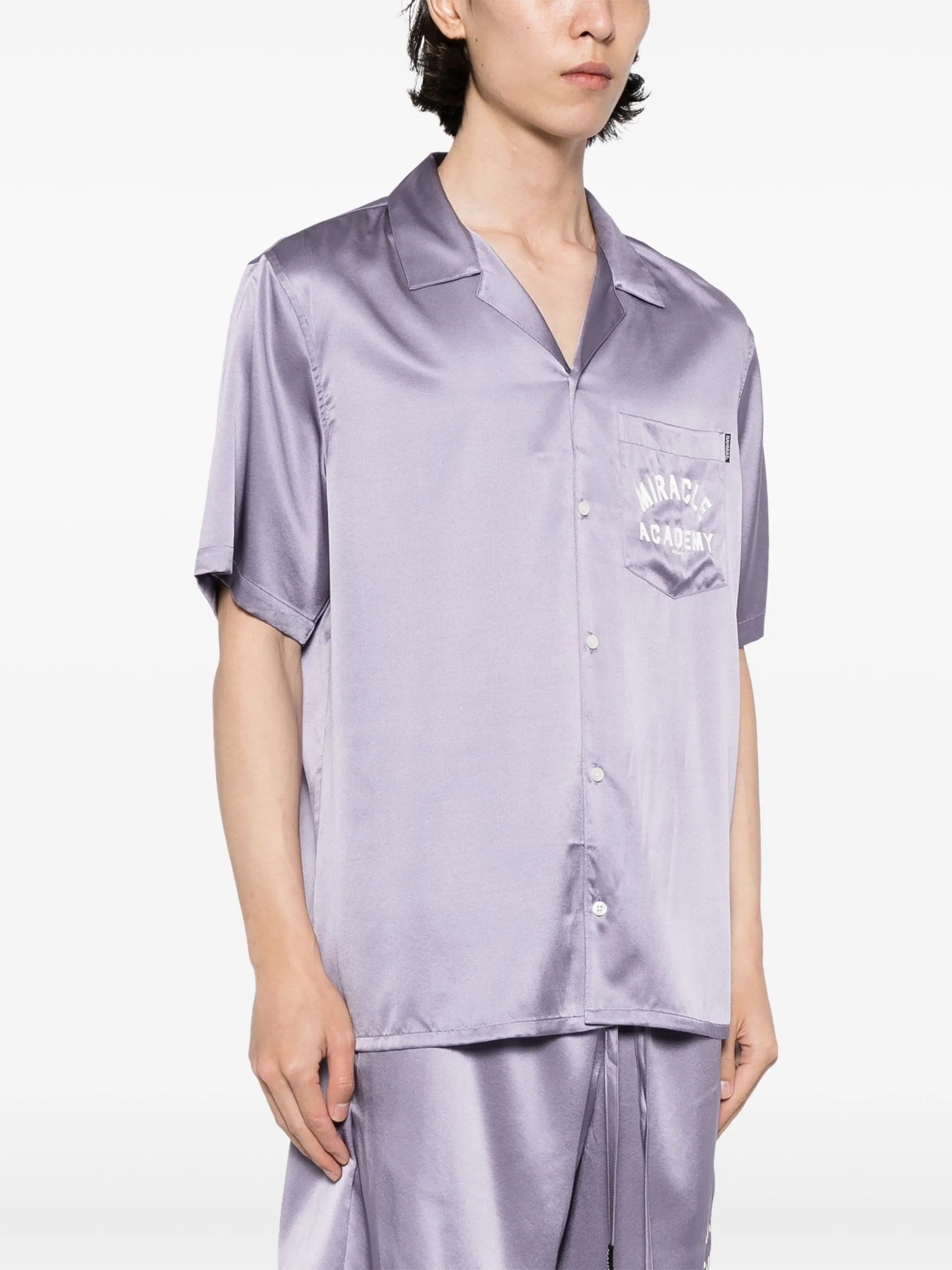 MIRACLE ACADEMY S/S SILK SHIRT