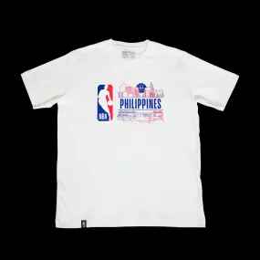 NBA Philippines Skyline Tee - White