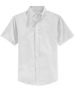 NEW CCA Boy’s Short Sleeve White Oxford w/logo- REQUIRED (K-6th)- Formal Day Only