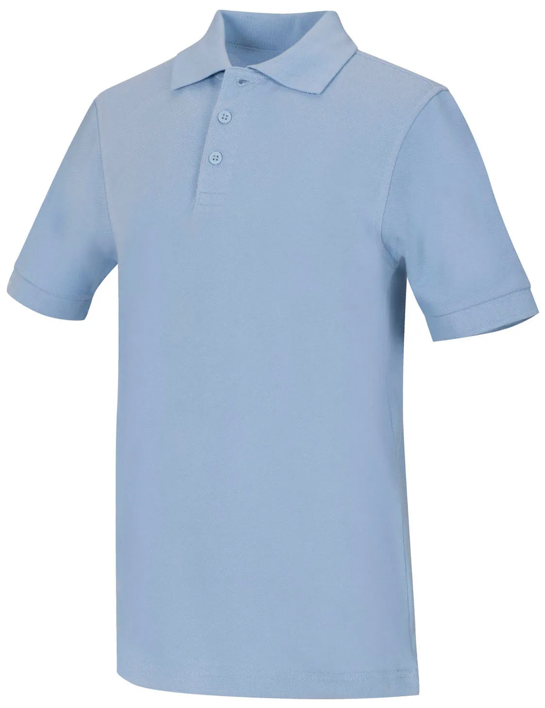 NEW Jax Academy Light Blue Pique Polo w/logo (all grades)