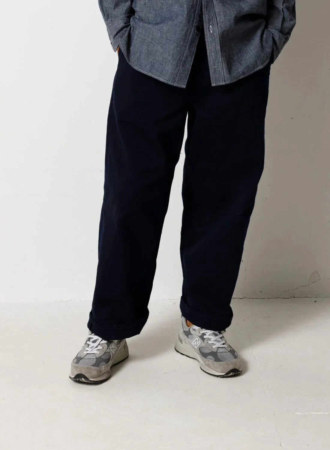 Nigel Cabourn Navy Chino Pants