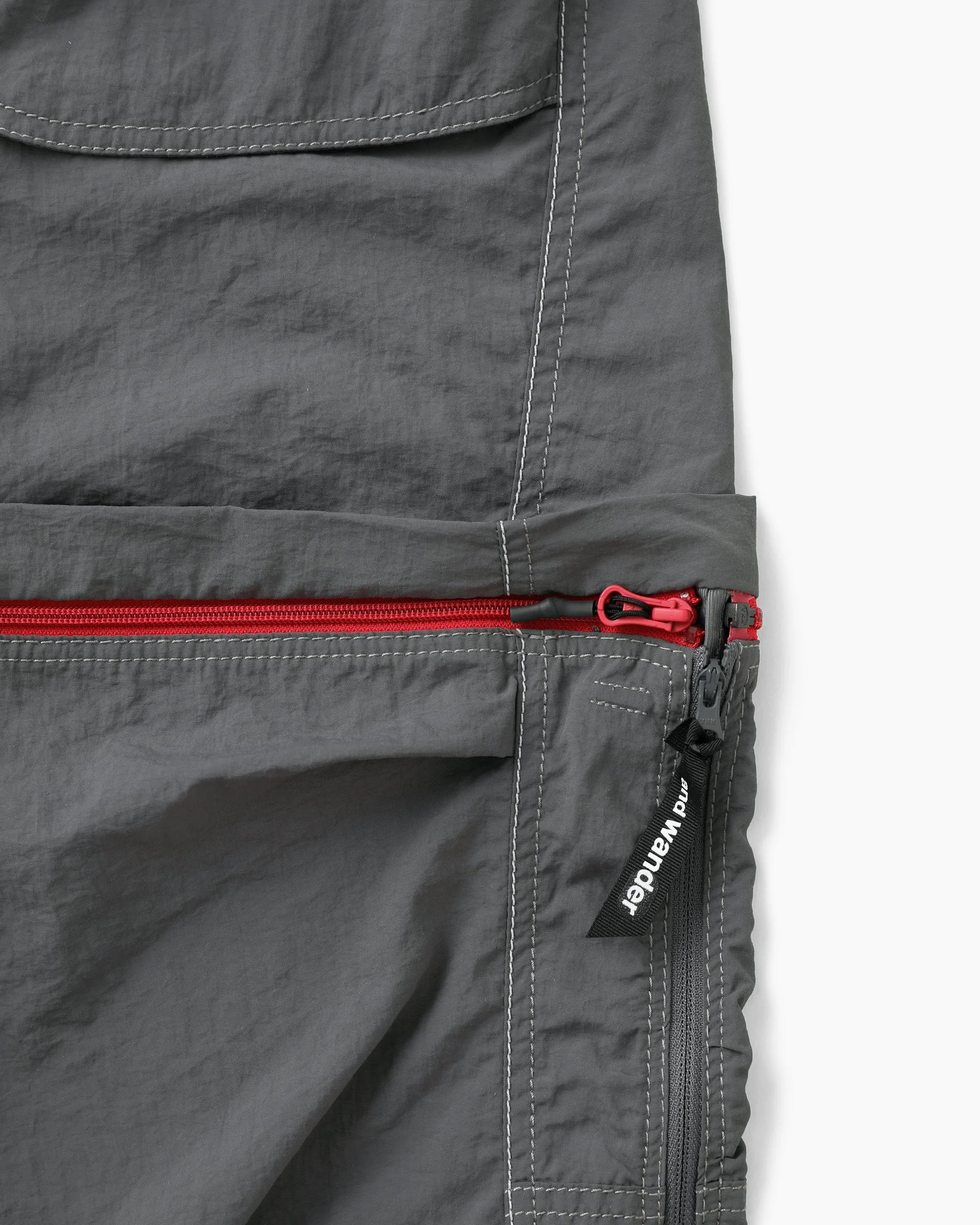 Ny Taffeta Hiker 2way Pants Charcoal