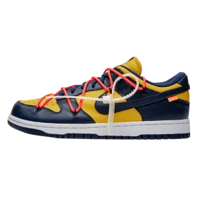 OFF-WHITE x Nike Dunk Low 'University Gold'