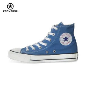 Original Converse all star shoes Sky blue high unisex sneakers canvas shoes for unisex High Skateboarding Shoes