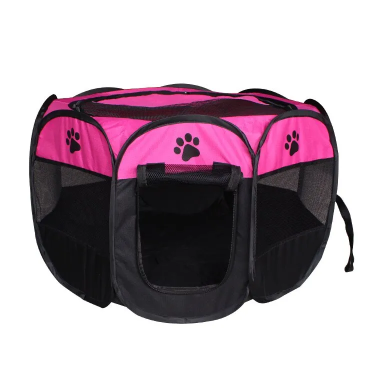 Pet Playpen Cat/Dog Tent  Octagonal Cage Kennel