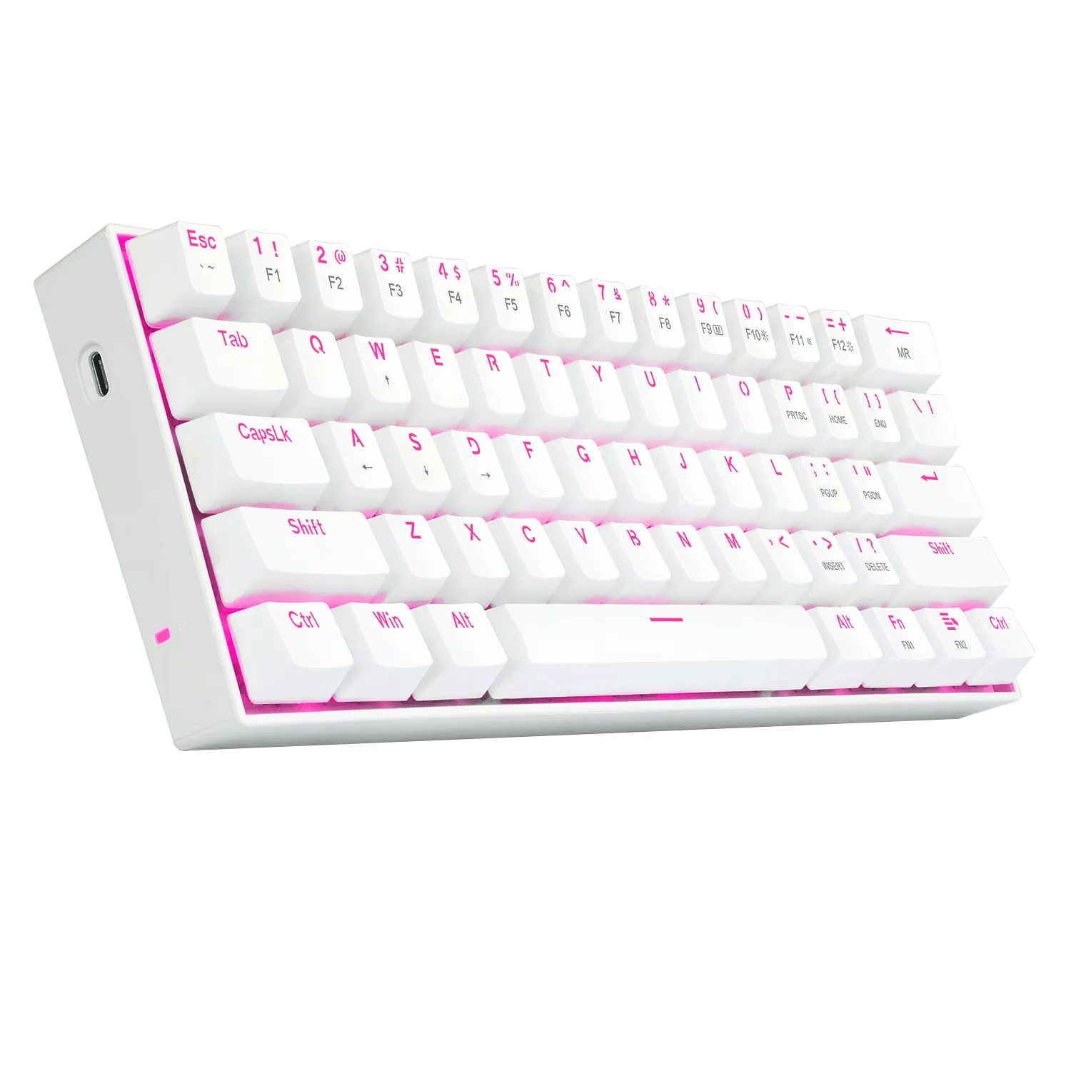 Redragon K630 White 60% Keyboard