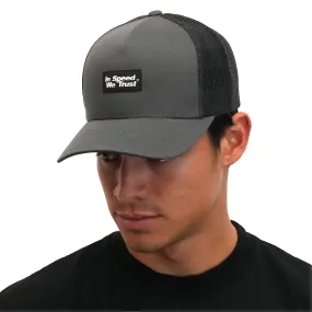 Retro Trucker Cap "ISWT" Charcoal