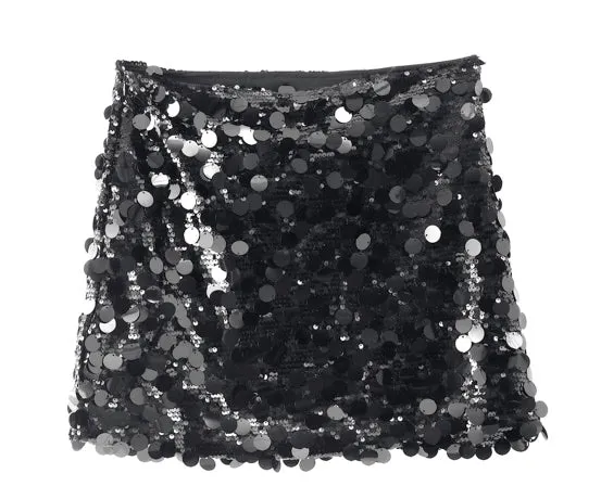 Twilight Twirl Skirt in Black