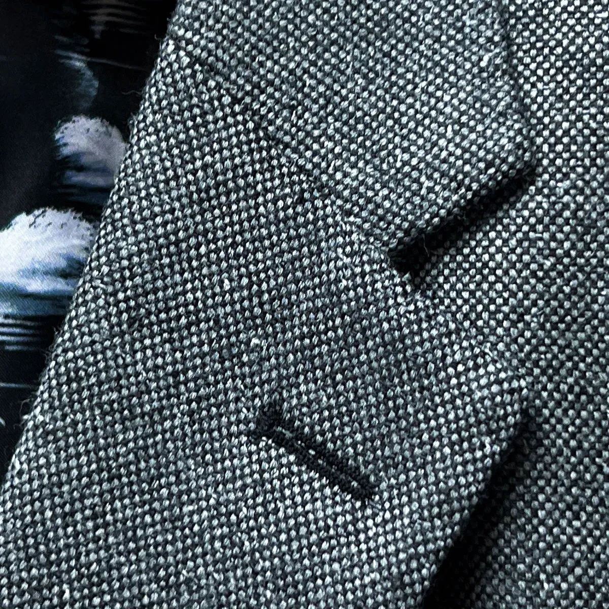 Westwood Hart Light Grey Salt & Pepper Yorkshire Slub Tweed Men's Sport Coat